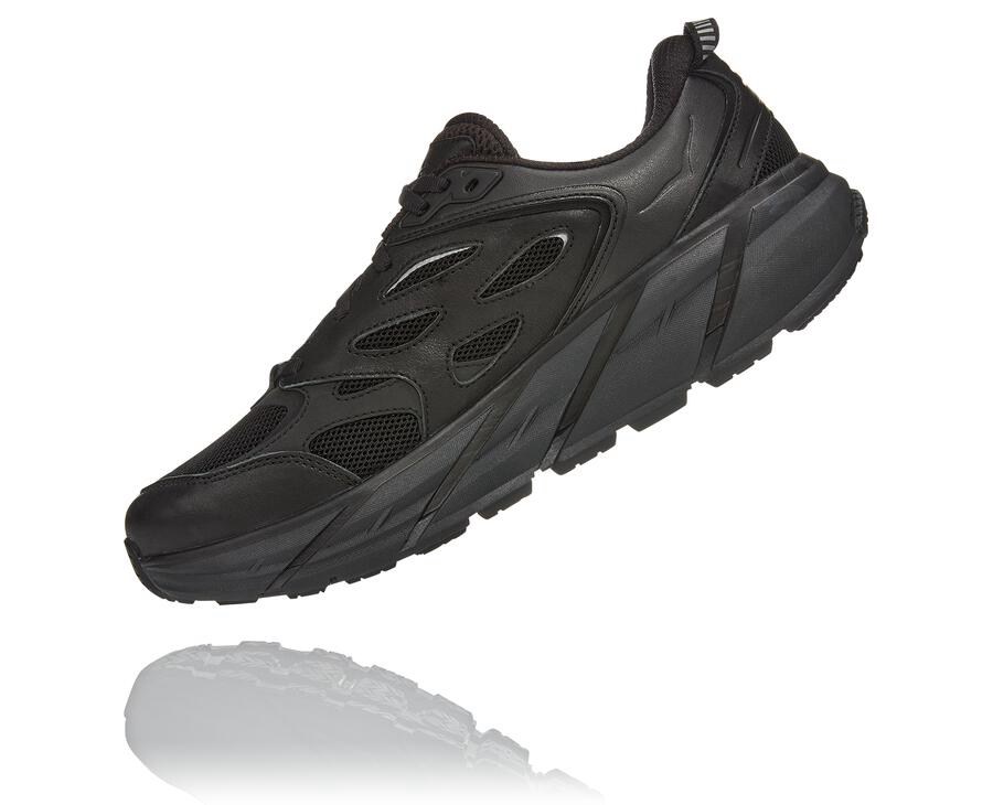 Hoka One One Clifton L Löparskor Dam - Svarta - GIUBL-5976